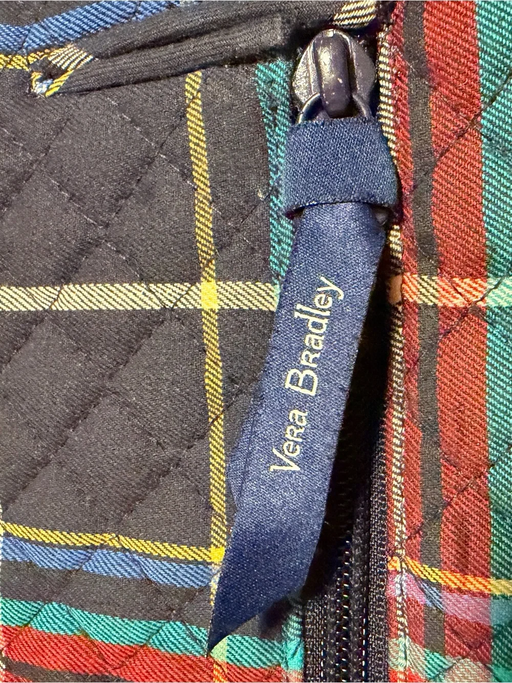 N/A quilted plaid